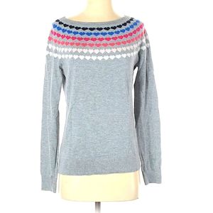 Talbots Heart Sweater Sz S